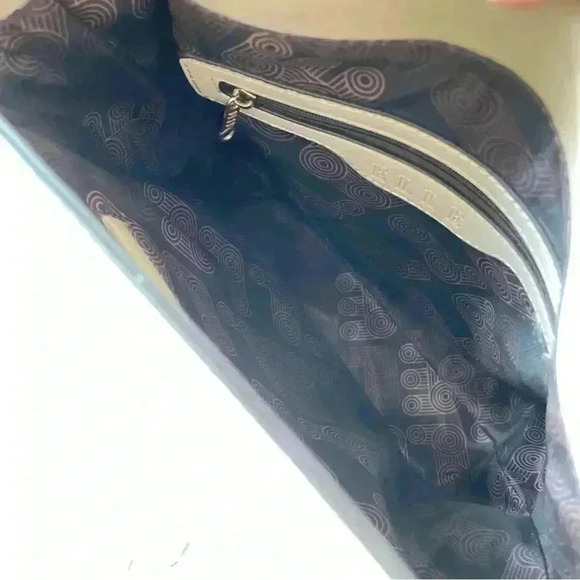 ELLE Shoulder Bag Two Way Crossbody Bag Beige Khaki - Picture 6 of 14